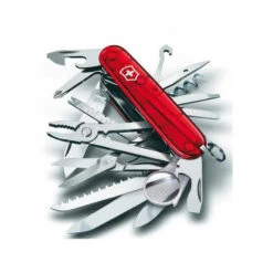 Couteau Suisse Victorinox Swisschamp Rouge Translucide