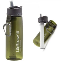 Gourde Filtre à Eau Lifestraw Go 2 Stages Verte