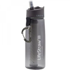 Gourde Filtre à Eau Lifestraw Go 2 Stages Noire