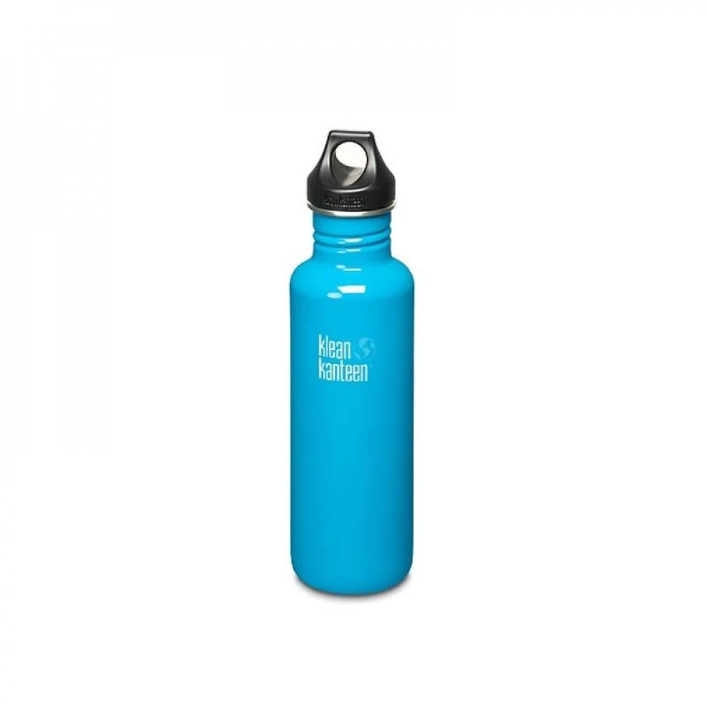 Gourde Klean Kanteen Classic 0,8L Bleue 4 Gourde Klean Kanteen Classic 0,8L Bleue – Image 2