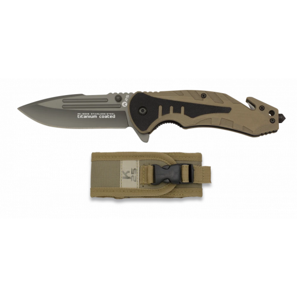 Couteau Pliant K25 G10 Lame 8.7 Cm 3 Couteau Pliant K25 G10 Lame 8.7 Cm