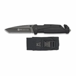 Couteau Pliant K25 Manche Caoutchouc Lame 9 Cm