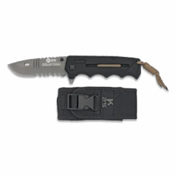 Couteau Pliable K25 Scie Titane Lame 9.3 Cm