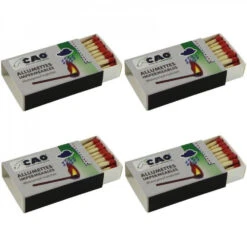 Allumettes Imperméables CAO (lot De 4 Boîtes) -Extérieur Équipement Magasin 1 allumettes impermeables cao 4boites.jpg