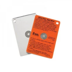 Miroir De Signalisation SOL Rescue Flash Signal Mirror -Extérieur Équipement Magasin 1 miroir de signalisation sol rescue flash signal mirror.jpg