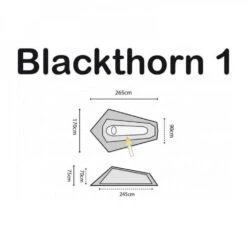 Tente Highlander Blackthorn 1 Personne 8 Tente Highlander Blackthorn 1 Personne -Extérieur Équipement Magasin 1 tente highlander blackthorn 1 personne.jpg
