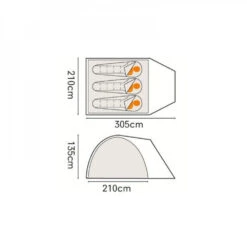 Tente Regatta Kivu 3 Personnes -Extérieur Équipement Magasin 1 tente regatta kivu 3 personnes.jpg