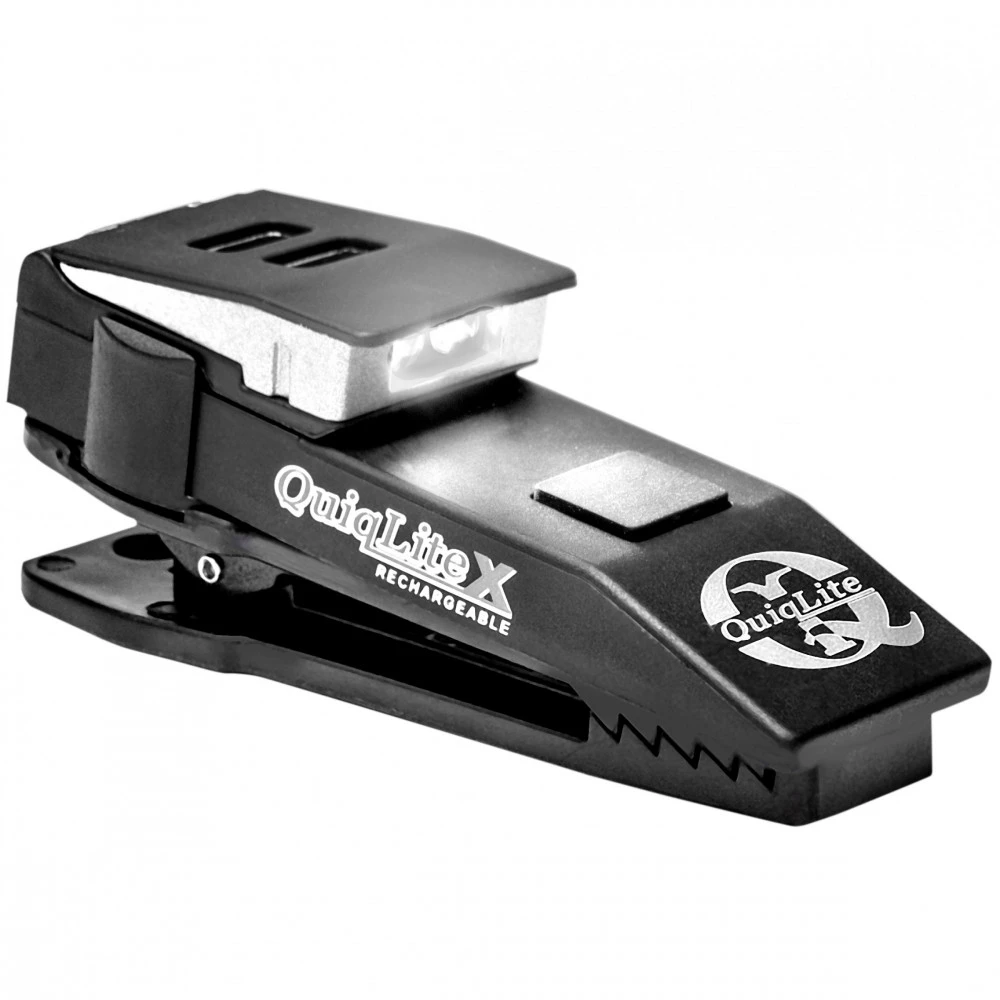 Lampe Mains-libres Rechargeable QuiqLiteX Blanc/blanc LED 3 Lampe Mains-libres Rechargeable QuiqLiteX Blanc/blanc LED