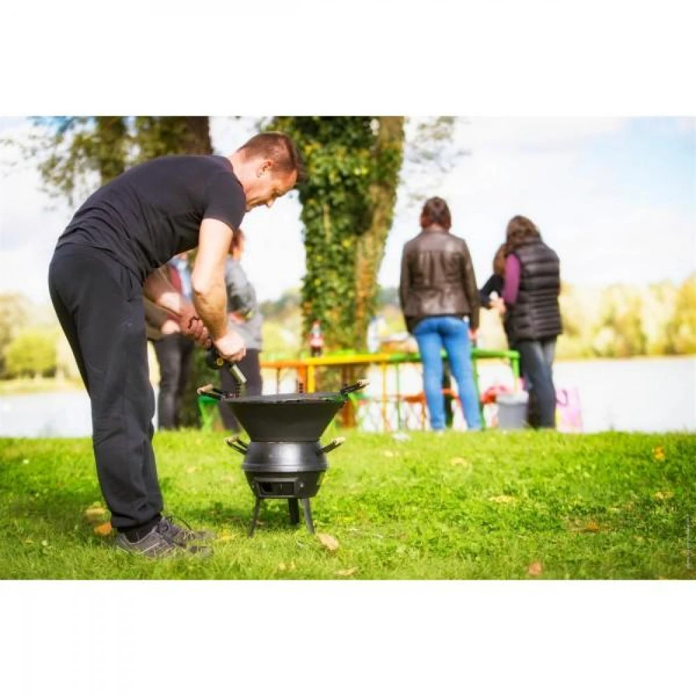 CAO Barbecue Rond Fonte H 49,5 Cm "Belle époque" 6 CAO Barbecue Rond Fonte H 49,5 Cm "Belle époque" – Image 4