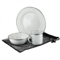 CAO Set Repas émaillé "Vintage" -Extérieur Équipement Magasin 2 cao set repas taule emaillee vintage.jpg