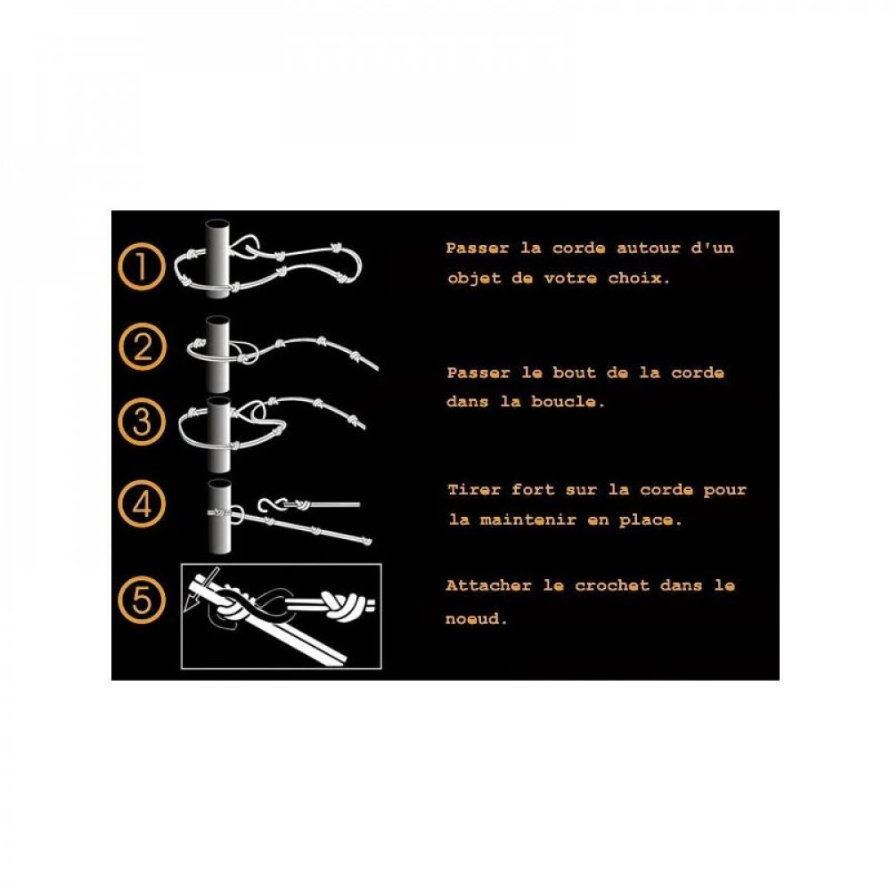 Kit De Fixation Hamac Ticket To The Moon 6 Kit De Fixation Hamac Ticket To The Moon – Image 4