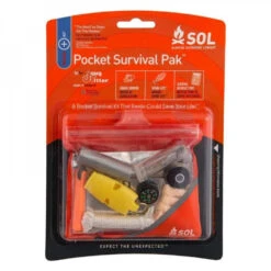 Pack De Survie SOL Pocket Survival Pak 10 Pack De Survie SOL Pocket Survival Pak -Extérieur Équipement Magasin 2 pack de survie sol pocket survival pak.jpg