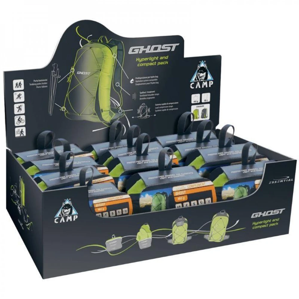 Sac à Dos Ultra Léger Camp Ghost Vert 6 Sac à Dos Ultra Léger Camp Ghost Vert – Image 4