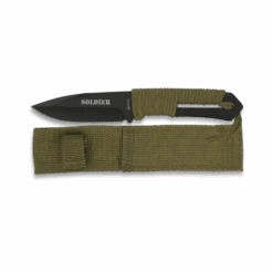 Couteau De Survie Paracorde Soldier Lame 9.8 Cm