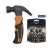 Mini Marteau Noir/orange 16 Cm -Extérieur Équipement Magasin 32491