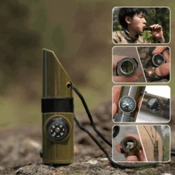 Sifflet De Survie D'urgence 7 En 1 -Extérieur Équipement Magasin 5