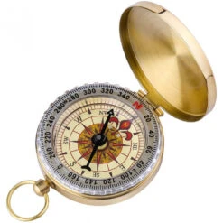 Boussole Vintage Laiton Navigation Randonnée Camping