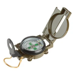 Boussole Militaire Métal Avec Altimètre