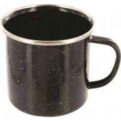 HIGHLANDER Tasse Mug De Luxe En émail Noir