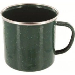 HIGHLANDER Tasse Mug De Luxe En émail Vert