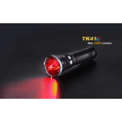 Lampe TK41 C Fenix Puissance Ultra 1000 Lumens, Blanche / Bleue / Rouge 8 Lampe TK41 C Fenix Puissance Ultra 1000 Lumens, Blanche / Bleue / Rouge -Extérieur Équipement Magasin rouge 3