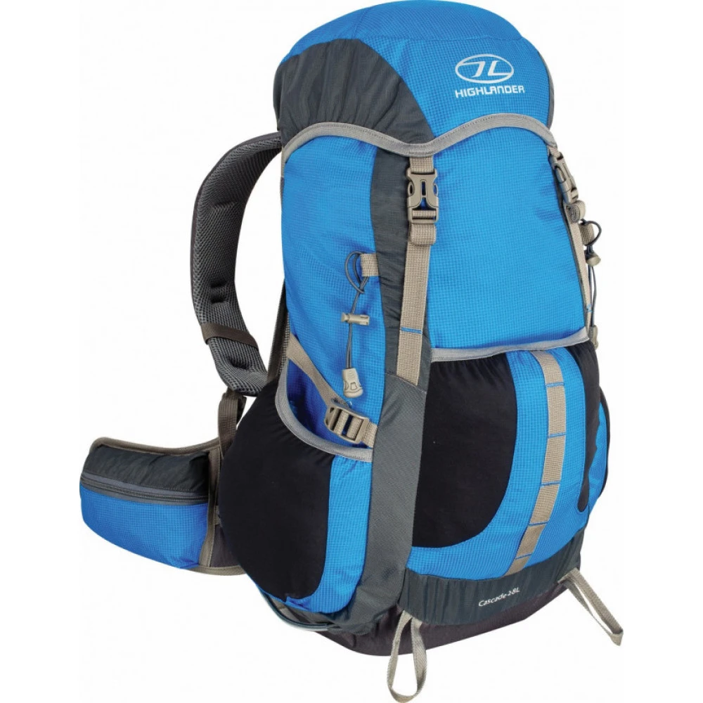 HIGHLANDER Sac à Dos Randonnée 28 L Cascade Bleu 3 HIGHLANDER Sac à Dos Randonnée 28 L Cascade Bleu