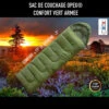 Sac De Couchage Opex Vert Armée -Extérieur Équipement Magasin sac de couchage opex confort vert